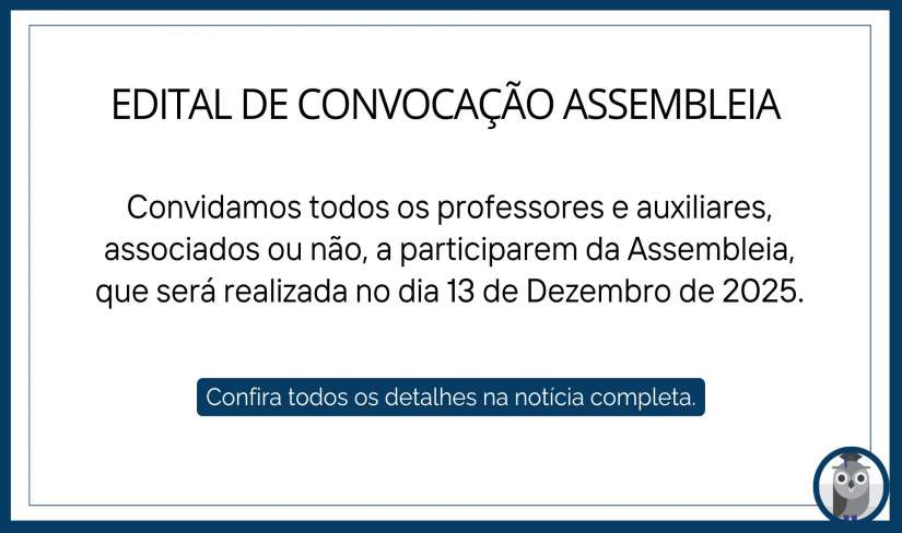 EDITAL DE CONVOCAÇÃO ASSEMBLEIA 2025