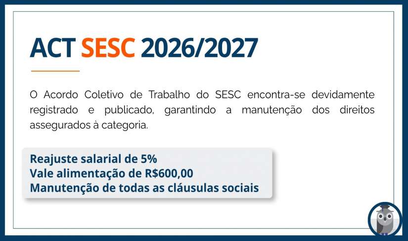 ACT SESC 2026/2027