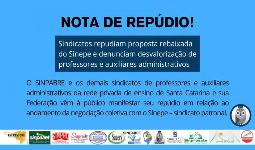 NOTA DE REPÚDIO