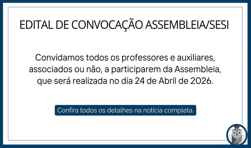 EDITAL DE CONVOCAÇÃO SESI